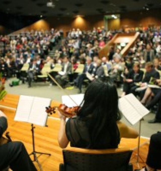 Trio performance at NSW University