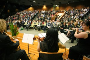 Trio performance at NSW University