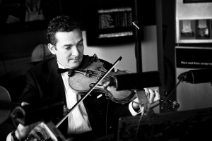 Violinist at an event in Sydney