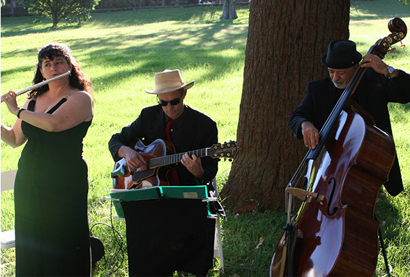 jazz  trio wedding ceremony music